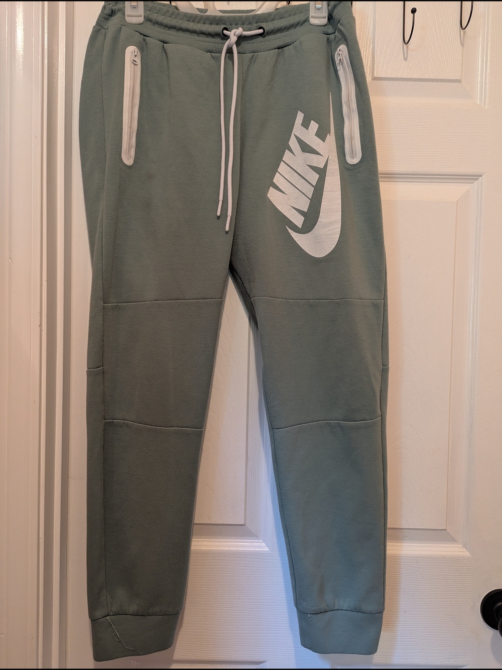 Nike Green Logo Jogger Pants